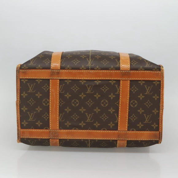 LOUIS VUITTON Monogram Sac Shan 40 Pet Carry M42024 LV Auth bs26174