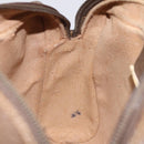 GUCCI GG Supreme Web Sherry Line Clutch Bag PVC Beige 89 01 012 Auth bs26177-11