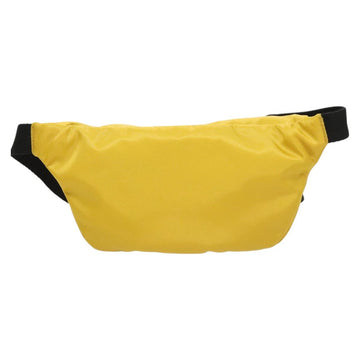 DOLCE&GABBANA Waist bag Nylon Silver Yellow Auth bs26192 - 0