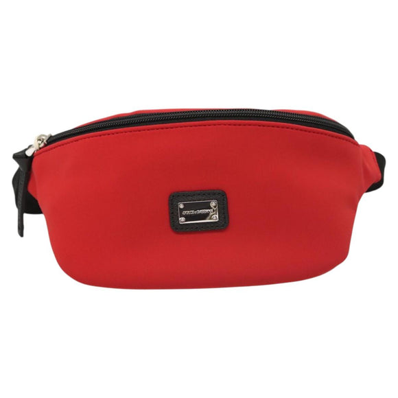 DOLCE&GABBANA Waist bag Nylon Red Auth bs26193
