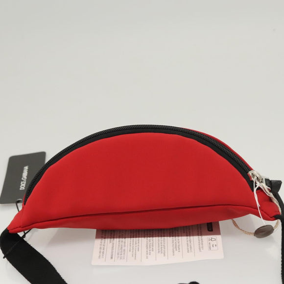 DOLCE&GABBANA Waist bag Nylon Red Auth bs26193