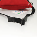 DOLCE&GABBANA Waist bag Nylon Red Auth bs26193-7