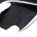 BALENCIAGA Wallet Leather 3Set Black Silver blue Auth bs26196-36