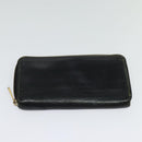 LOUIS VUITTON Suhari Wallet Leather 2Set Black LV Auth bs26197-16