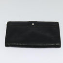 LOUIS VUITTON Suhari Wallet Leather 2Set Black LV Auth bs26197-3