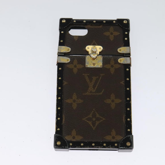 LOUIS VUITTON Monogram iPhone Case 3 Set LV Auth bs26198