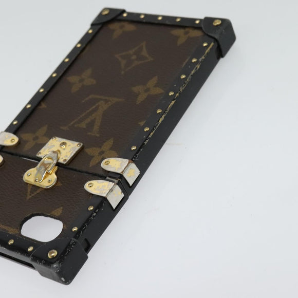 LOUIS VUITTON Monogram iPhone Case 3 Set LV Auth bs26198