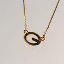 GIVENCHY Necklace metal 2Set Gold Auth bs26199-11