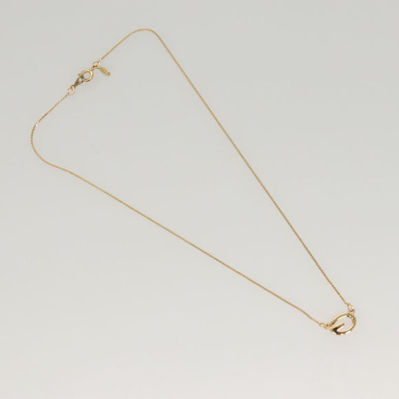 GIVENCHY Necklace metal 2Set Gold Auth bs26199