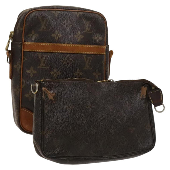 LOUIS VUITTON Monogram Shoulder Bag 2 Set LV Auth bs26200