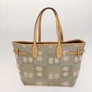 BALLY Shoulder Bag Leather Canvas 3Set Beige Black Auth bs26202-10