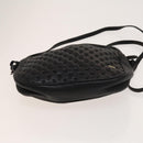 BALLY Shoulder Bag Leather Canvas 3Set Beige Black Auth bs26202-21