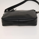 BALLY Shoulder Bag Leather Canvas 3Set Beige Black Auth bs26202-7