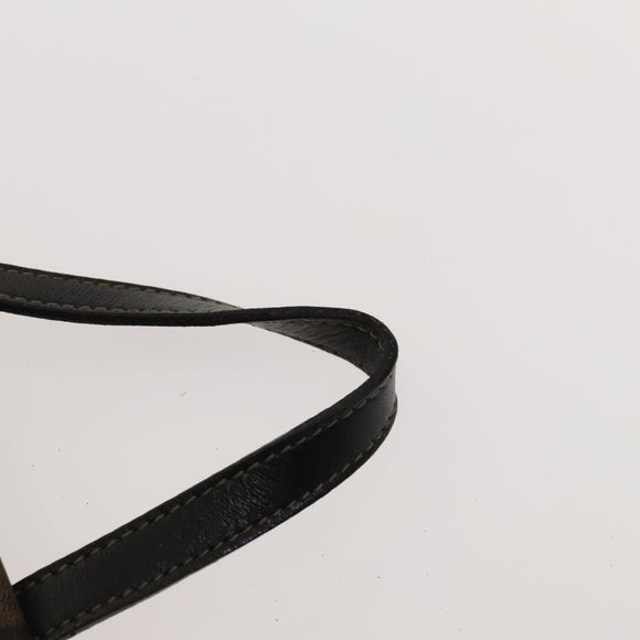 FENDI Pecan Bag PVC 3Set Brown Black Auth bs26207