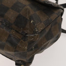 FENDI Pecan Bag PVC 3Set Brown Black Auth bs26207-16