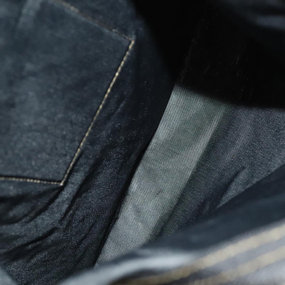 FENDI Pecan Bag PVC 3Set Brown Black Auth bs26207