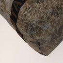 FENDI Pecan Bag PVC 3Set Brown Black Auth bs26207-7