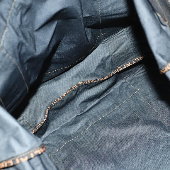 FENDI Pecan Bag PVC 3Set Brown Black Auth bs26207