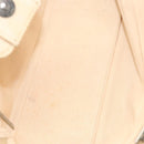 CHANEL Choco Bar Chain Hand Bag Canvas Beige CC Auth bs26212-11