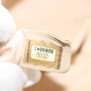 CHANEL Choco Bar Chain Hand Bag Canvas Beige CC Auth bs26212-12