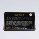 CHANEL Choco Bar Chain Shoulder Bag Patent leather Beige Silver CC Auth bs26215-12