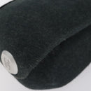 CHANEL Hip Shoulder Bag Cotton Gray CC Auth bs26216-16