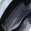 CHANEL Hip Shoulder Bag Cotton Gray CC Auth bs26216-11