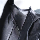 CHANEL Hip Shoulder Bag Cotton Gray CC Auth bs26216-19