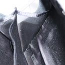 CHANEL Hip Shoulder Bag Cotton Gray CC Auth bs26216-20