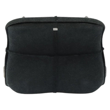 CHANEL Hip Shoulder Bag Cotton Gray CC Auth bs26216 - 0