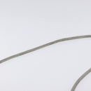 CHANEL Hip Shoulder Bag Cotton Gray CC Auth bs26216-14