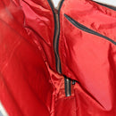 CHANEL Travel line Boston Bag Nylon Black CC Auth bs26217-19