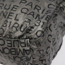 CHANEL Unlimited Shoulder Bag Nylon Silver CC Auth bs26218-15