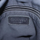 CHANEL Unlimited Shoulder Bag Nylon Silver CC Auth bs26218-17