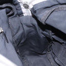 CHANEL Unlimited Shoulder Bag Nylon Silver CC Auth bs26218-18