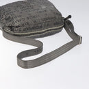 CHANEL Unlimited Shoulder Bag Nylon Silver CC Auth bs26218-7