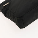 LOEWE Shoulder Bag Canvas Leather Black Auth bs26221-13