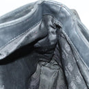 LOEWE Shoulder Bag Canvas Leather Black Auth bs26221-16