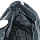 LOEWE Shoulder Bag Canvas Leather Black Auth bs26221-17