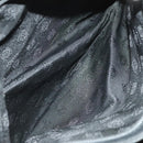 LOEWE Shoulder Bag Canvas Leather Black Auth bs26221-18