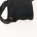 LOEWE Shoulder Bag Canvas Leather Black Auth bs26221-5