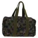 VALENTINO Boston Bag Nylon Camouflage Auth bs26223-1