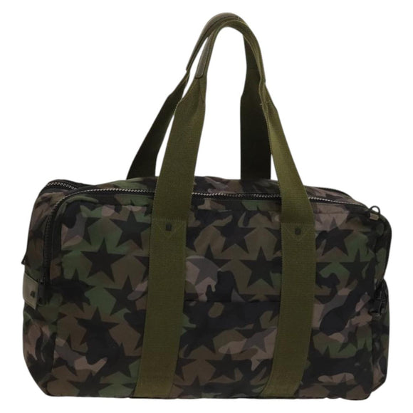VALENTINO Boston Bag Nylon Camouflage Auth bs26223