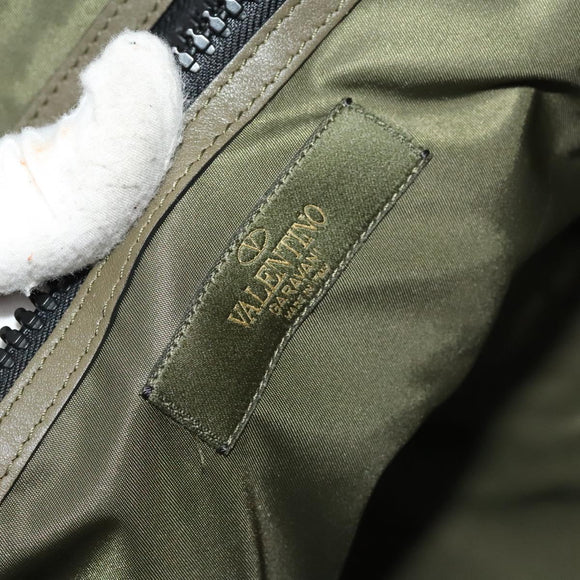 VALENTINO Boston Bag Nylon Camouflage Auth bs26223