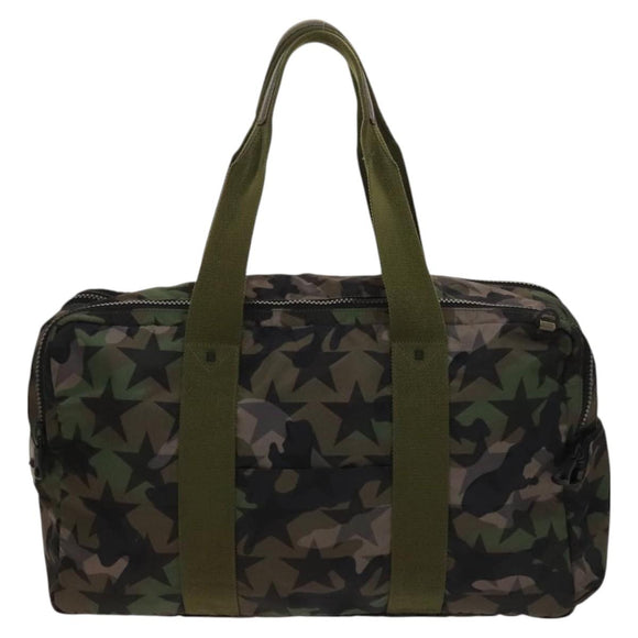 VALENTINO Boston Bag Nylon Camouflage Auth bs26223