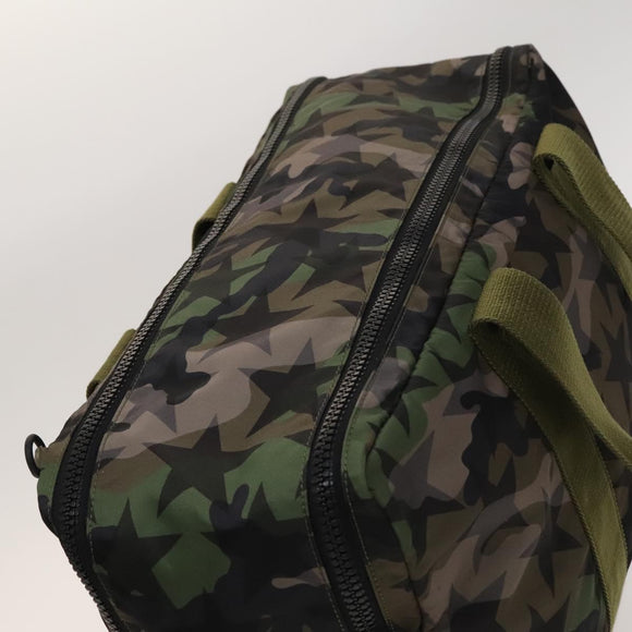 VALENTINO Boston Bag Nylon Camouflage Auth bs26223
