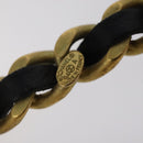 CHANEL Brooch metal Gold Tone CC Auth bs26226-7