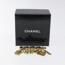 CHANEL Brooch metal Gold Tone CC Auth bs26227-9