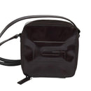 GUCCI Wallet Shoulder Bag Enamel Purple Auth bs26230-13