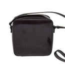 GUCCI Wallet Shoulder Bag Enamel Purple Auth bs26230-2